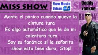 Miss show con letra   Daddy Yankee 360p)