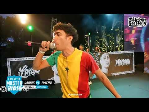 MINUTAZO DE RESPUESTA DE LARRIX |Larrix vs Nacho FMS ARGENTINA Jornada 1 Temporada 4