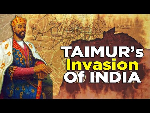 Indian History - Timur's Invasion of India | Annihilation of Delhi 1398!