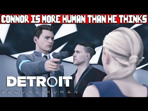 Connor Refuses to Shoot Another Android DETROIT BECOME HUMAN