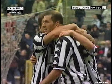 Zidane vs Bologna (1999-00 Serie A 29R) Better Quality+No Commentary