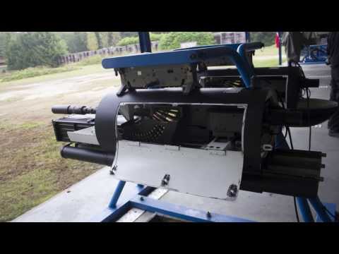 Shooting the FN Systems FN HMP250 .50-cal. Machine Gun