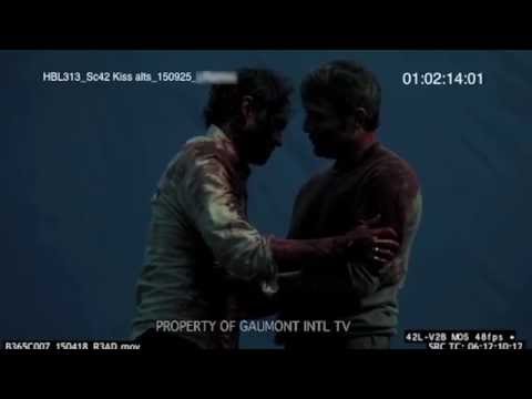 Hannigram almost kiss + deleted scene