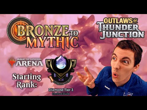 💎 Bronze To Mythic: Episode 23 - Starting Rank: Diamond 3 - MTG Arena:🤠Outlaws Of Thunder Junction🤠