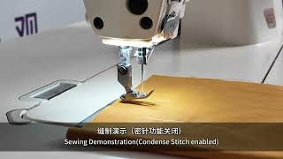 9VIIA electronic control operation: dense needle function setting