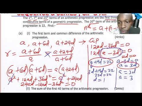SEQUENCE & SERIES |ARITHMETIC PROGRESSION | GEOMETRIC PROGRESSION