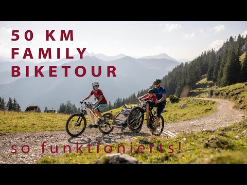 Gela Allmann - Bike Tour mit zwei Kleinkindern