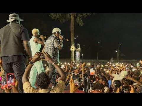 ST Gambian Dream & Jizzle Performing Together - MOBAY TAA Album Launching