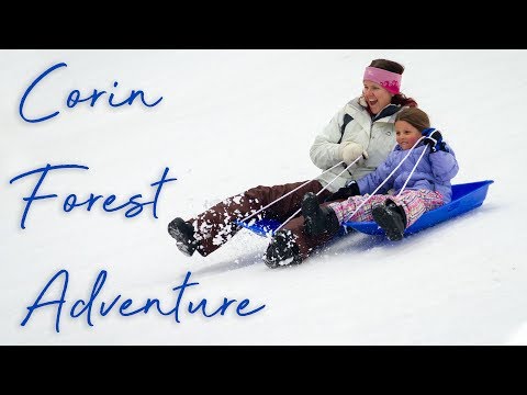 Corin Forest Adventure - Skiing with the Family