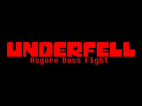 Underfell Pacifist Asgore Boss Fight