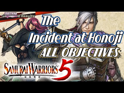[PS5] The Incident at Honnoji (Mitsuhide's Path) - Objectives 11/11 | Samurai Warriors 5