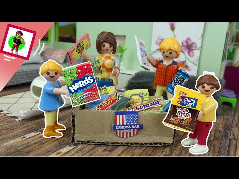 Playmobil Film "Süssigkeiten aus Amerika, schmecken die?" Familie Jansen / Kinderfilm / Kinderserie