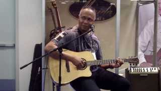 You Can&#39;t Change That - Ray Parker Jr @ Merida Guitars NAMM 2014  (Smooth Jazz Family)