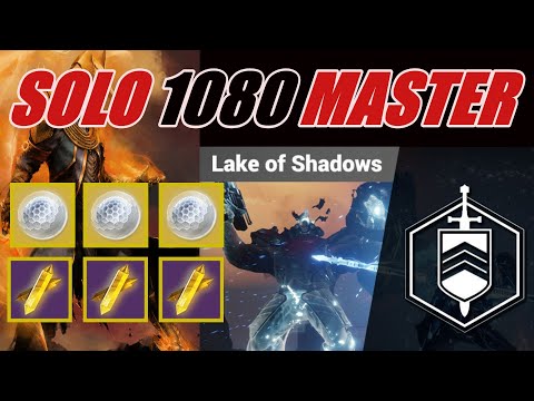 Double Loot Solo Farm: 1080 Master Nightfall (Platinum) - W/Outbreak Perfected - Lake Of Shadows