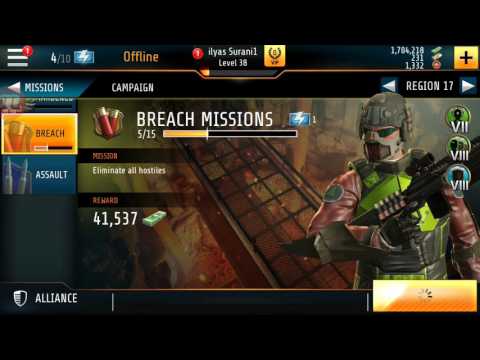 Kill Shot Bravo Region 17=6 Breach Mission Complete