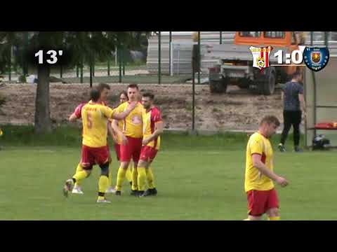 Szymon Koza 1:0 (13') 17 kolejka A klasy Limanowskiej: Płomień - Sokół II (15.05.2021r.)