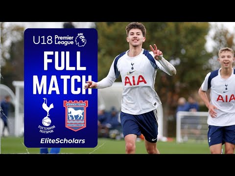 Full Match Spurs vs Ipswich Town | U18 Premier League | 08/11/25