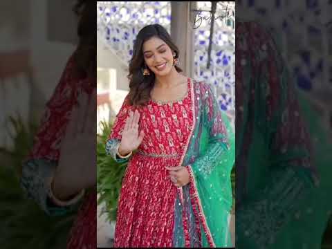 Vardan Ethnic Basanti Vol 3 Georgette Silk Wholesale Fancy Gawn Catalog – product video thumbnail