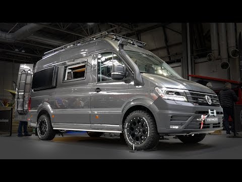 Inside A £100,000 4X4 OFF ROAD VW Crafter Camper