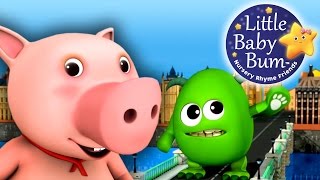 London Bridge Is Falling Down | Nursery Rhymes | by LittleBabyBum!