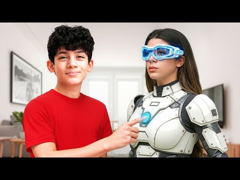 Jason and Alex Adventure about Sara the Robot Nanny 