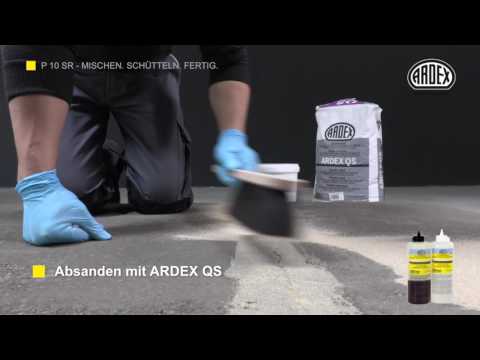 ARDEX P 10 SR - Das 2-K Schnellreparaturharz