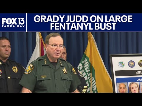 Grady Judd on record-breaking fentanyl bust in Polk County: Full news conference