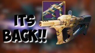 RECLUSE IS BACK! Is It Worth Grinding For?! (Pvp Review) | Destiny 2 Into The Light