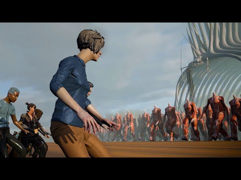 Humans vs 1.000.000. Colossal Titans - The Rumbling