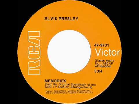 1969 HITS ARCHIVE: Memories - Elvis Presley (mono 45)
