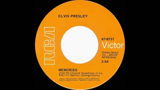 1969 HITS ARCHIVE: Memories - Elvis Presley (mono 45)