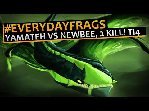 YamateH (Viper) vs Newbee, DOUBLE KILL! #TI4