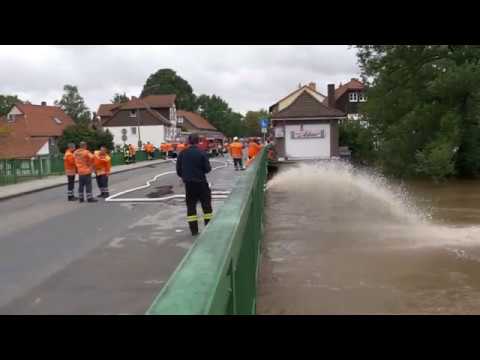 Hochwasser in Schladen