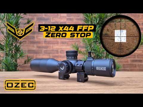 OZEC Zero Stop 3-12x44 First Focal Plane Telescope
