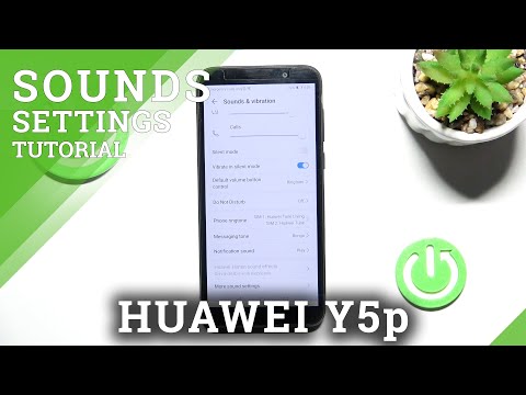 How to Change Notifications Sound in HUAWEI Y5p – Find Notification Sound Section