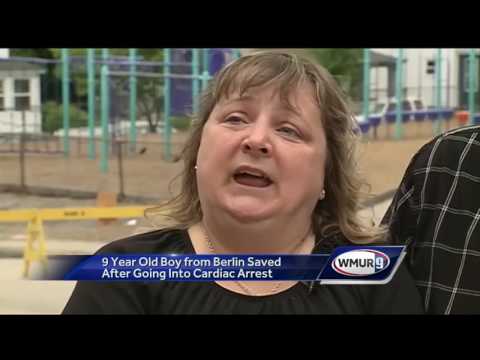 Boy recovers after collapsing from cardiac arrest