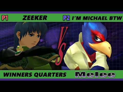 S@X 392 Online Winners Quarters - Zeeker (Marth) Vs. I'm Michael BTW (Falco)  Smash Melee - SSBM
