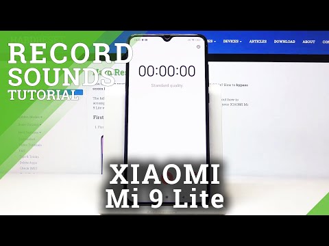 How to Record Sounds in XIAOMI Mi 9 Lite – Activate Recorder