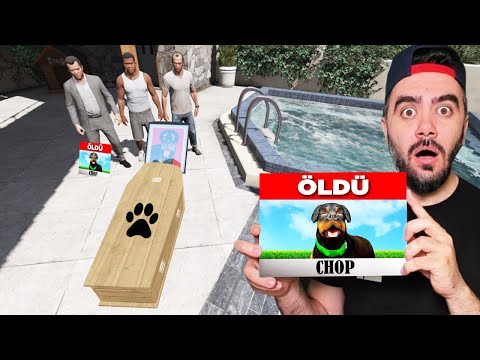 CHOP BU SABAH ÖLDÜ CENAZESINI KALDIRDIK - GTA 5 MODS