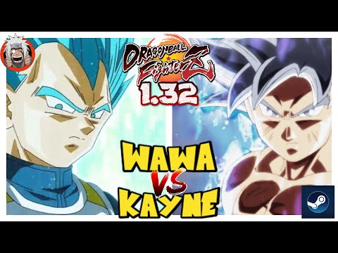 DBFZ Kayne vs Wawa (VegetaSSB, GokuGT, A18) Vs (GogetaSS4, GokuUI, A17)