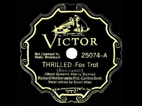 1935 Richard Himber - Thrilled (Stuart Allen, vocal)