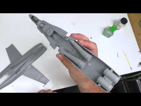 Kinetic F/A-18C Review 4 - Wings + Fuselage