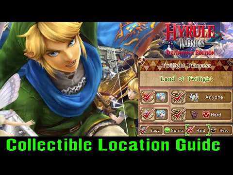 Land of Twilight Collectible Guide (Hyrule Warriors Switch 2018)
