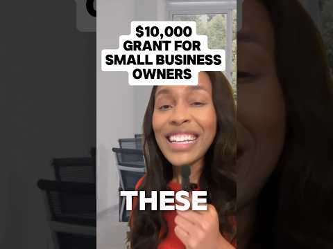 $10,000 Grant for Small Business Owners | Apply Monthly