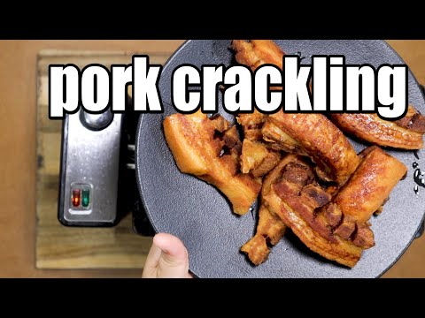 HOW TO MAKE “Pork Crackling”{CHICHARRONES} in 2 STEPS.