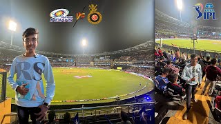 Watching IPL at Wankhede Stadium 😍 | Mi Vs RCB Match