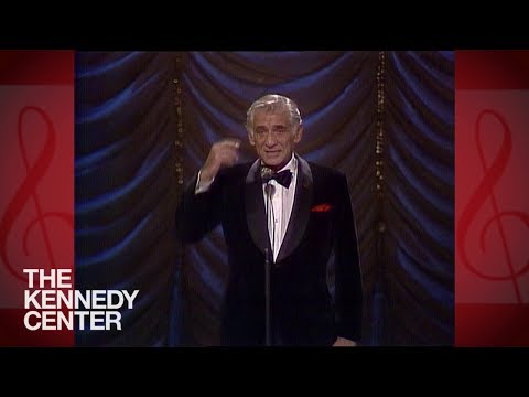 Leonard Bernstein's opening speech at the first Kennedy Center Honors