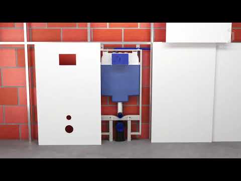 Ideal Standard ProSys - Set předstěnové instalace, klozetu a sedátka  Strada II, tlačítka Oleas M2, Aquablade, SoftClose, chrom ProSys80M SP99