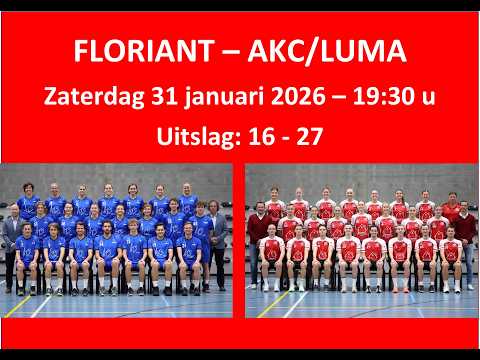 Floriant A - AKC/Luma A (doelpunten)
