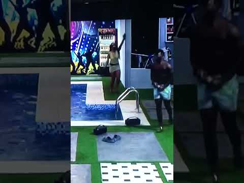 Bbnaija Level 2 pool party begins #shorts #bbnaija #bigbrothernaija